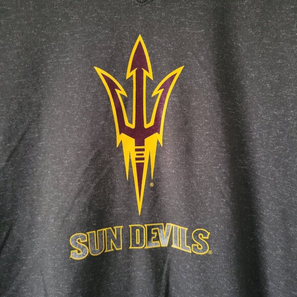 Adidas Arizona Sun Devils Ultimate Tee, Women’s M, Heather Grey, T-shirt, NWOT - Picture 2 of 8